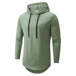 Gesean Men’s Color Block Fleece Hoodie | Casual Long Sleeve Pullover Sweatshirt